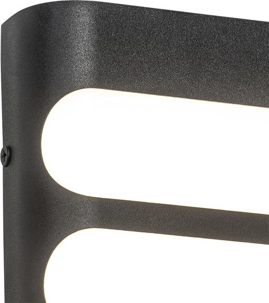 QAZQA Gaev - Moderne LED Wandlamp Met Bewegingsmelder | Bewegingssensor | Sensor Voor Buiten - 1 Lichts - D 5 Cm - Zwart - Buitenverlichting - Afbeelding 3