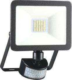 ELRO LF60 Design LED Buitenlamp Met Bewegingssensor - 10W – 800LM – IP54 Waterdicht - Zwart