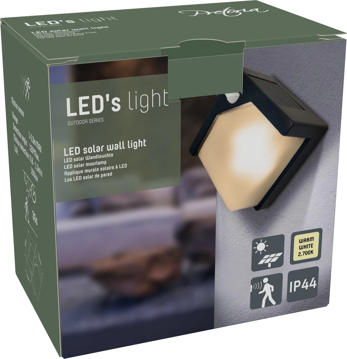 3-Pack Draadloze Solar Buitenlampen Met Bewegingssensor - Trapverlichting Buiten - Schuttingverlichting - Afbeelding 7