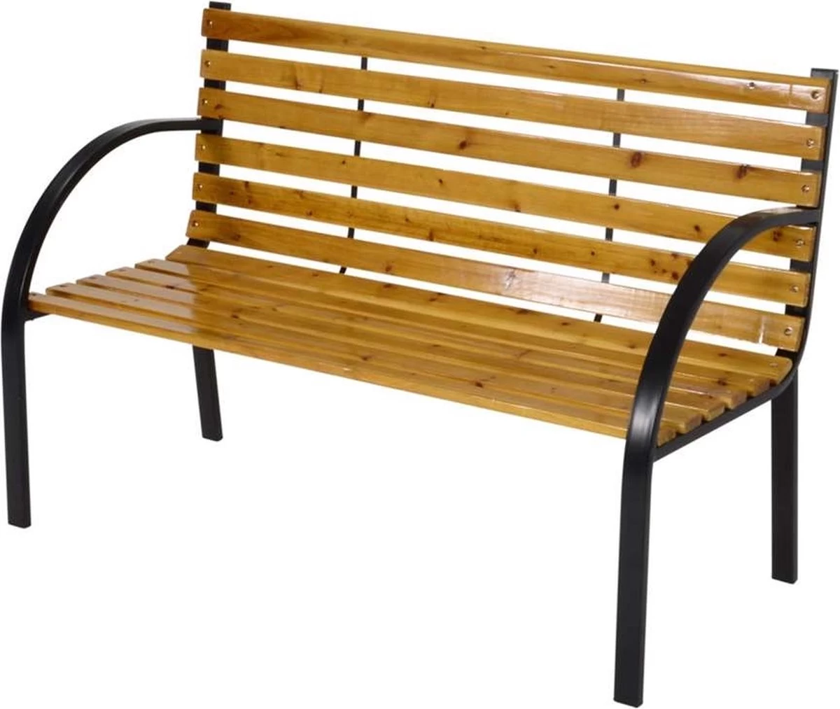 Dutcc 41142 - Tuinbank - Woodstock - 120 Cm – Zwart