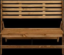 Merkloos Inklapbare Houten Tuinbank