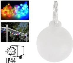 LED Multicolour Feestverlichting Prikkabel - 80 Lampen - 16 Meter - IP44