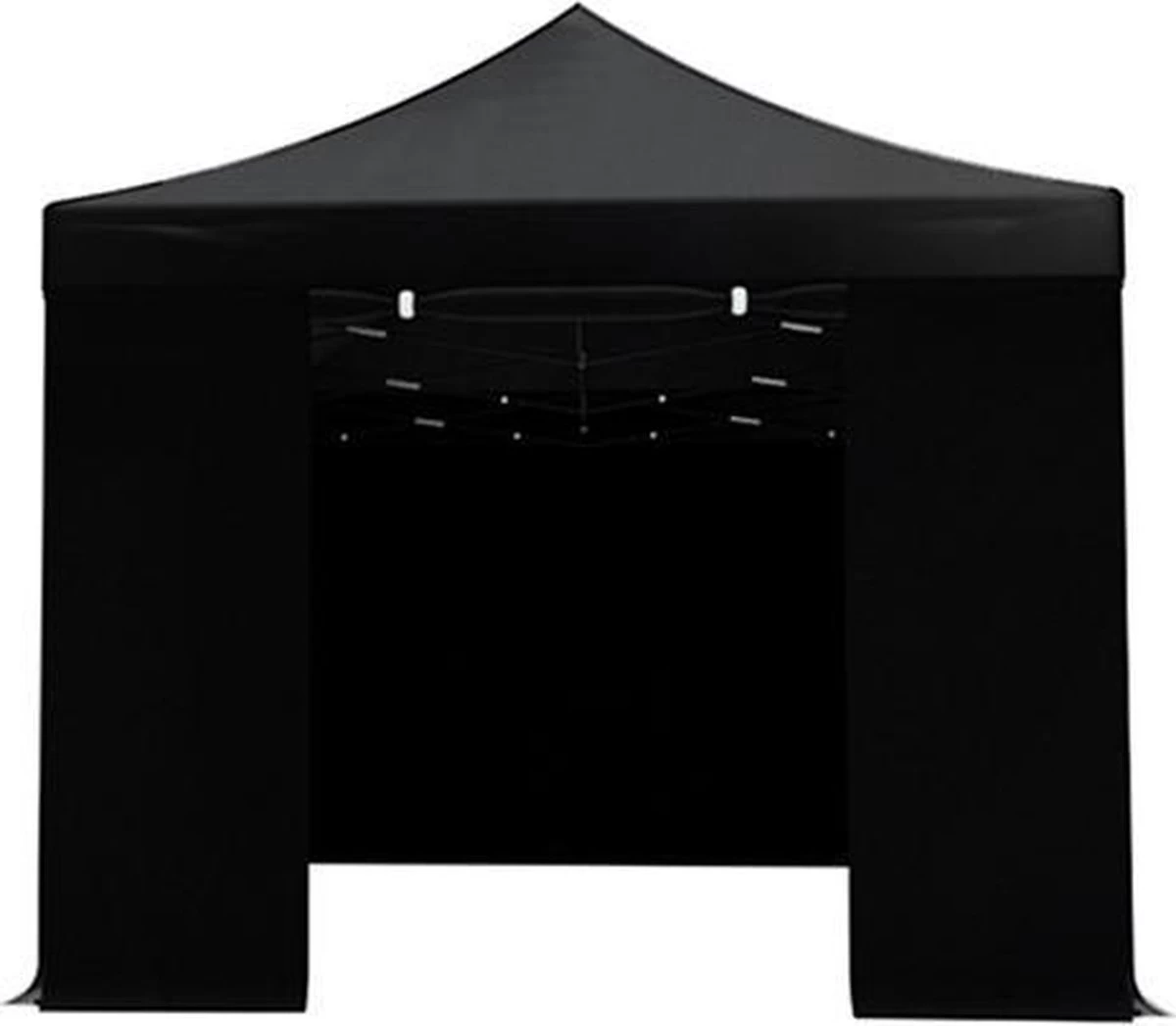 Easy Up 3x4,5m Zwart Luxe Partytent Opvouwbaar - Afbeelding 13