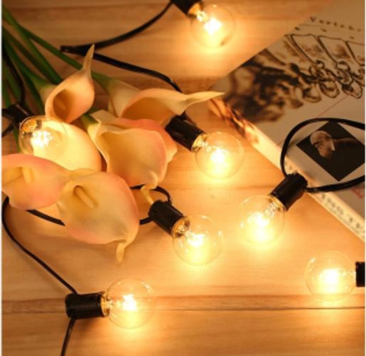 Waterproof Lichtslinger – Voor Binnen En Buiten – 7,6 Meter Lang - Afbeelding 6