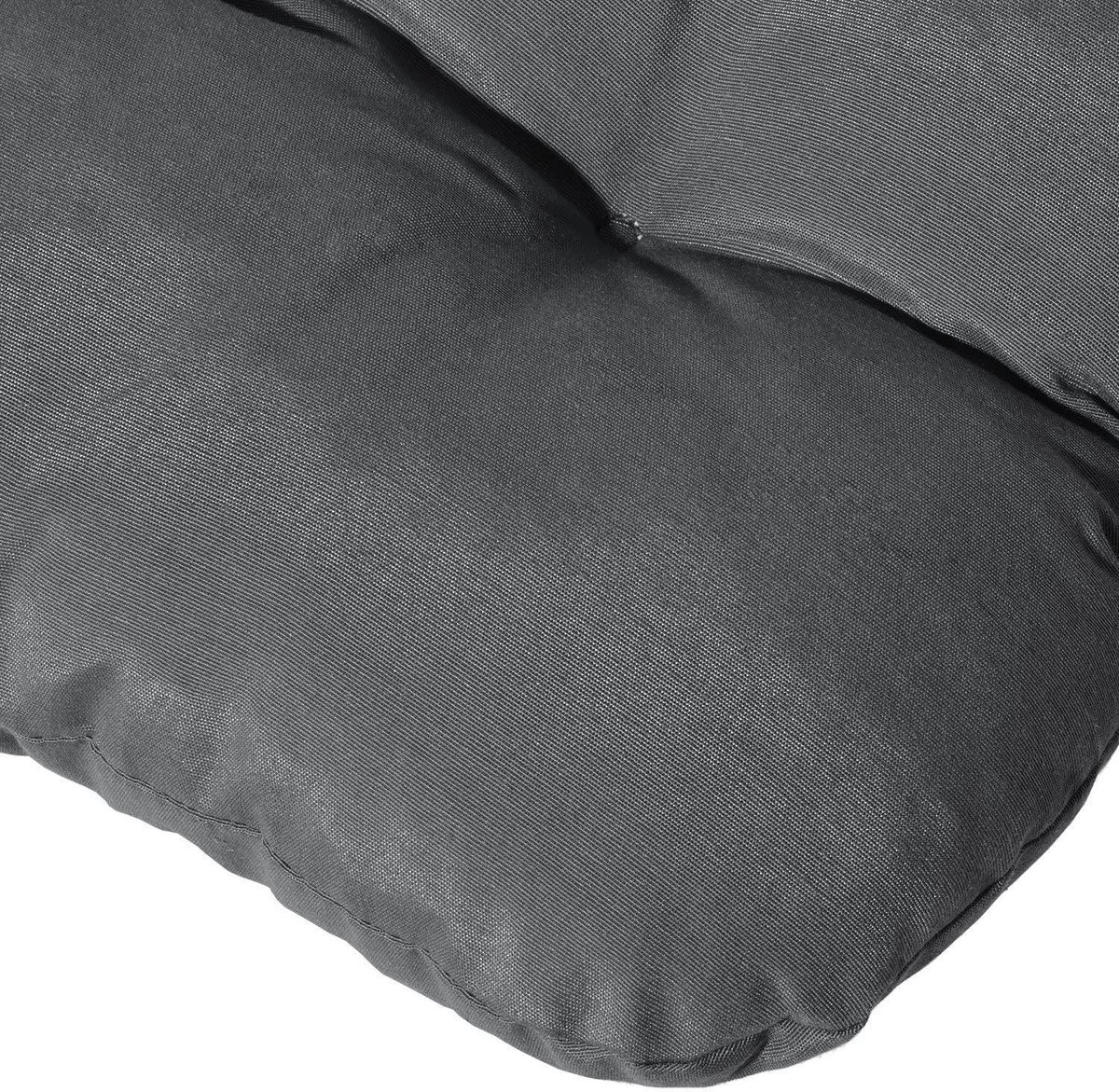 Beautissu Deckchair Kussen 200x50x8 Cm - Ligstoelkussen Antraciet - Matraskussen Voor Hangmatten En Tuin-/terrasstoelen - Flair DC - Afbeelding 8