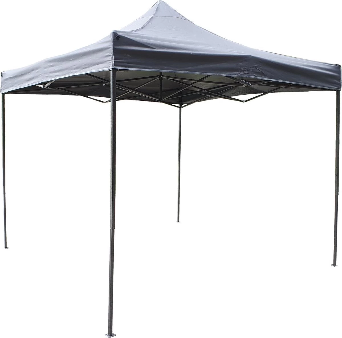 Garden Royal Easy Up Partytent 3x3 Donker Grijs - Afbeelding 2