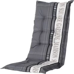 Madison Tuinkussen Hoog Madison Garden 123x50 Cm - Grijs