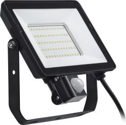 Philips - Decoflood - Floodlight - Zwart - 1x50W - Met Sensor