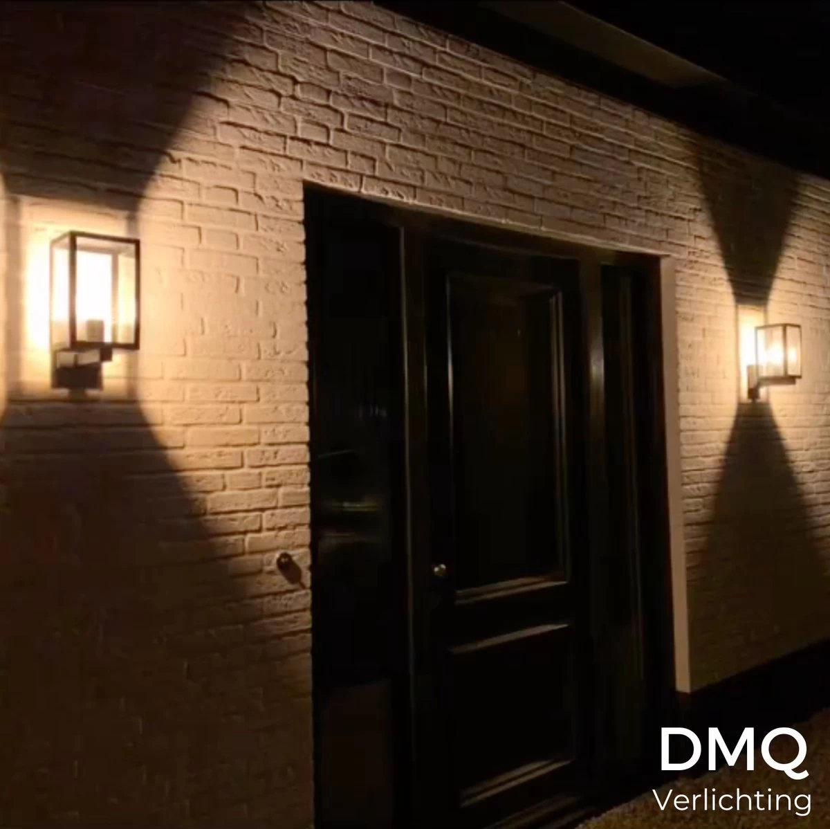 DMQ Buitenlamp Boston - Lantaarn Zwart IP44 - Voordeur - Wand / Hanglamp - Afbeelding 5