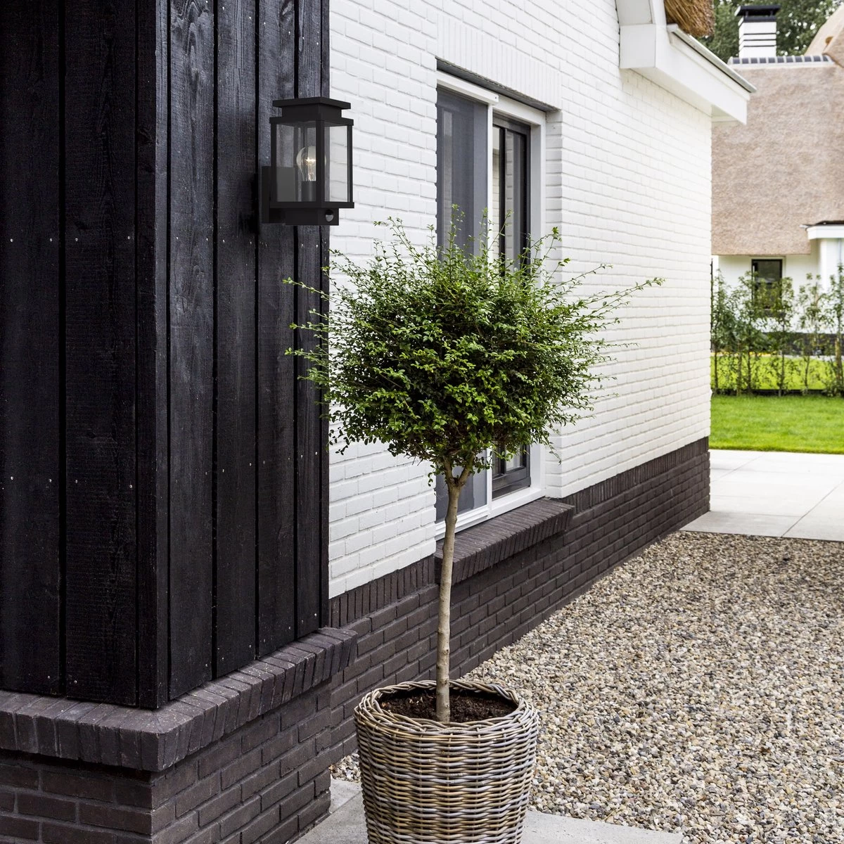 Buitenlamp Met Bewegingssensor Boston Wandlamp Zwart - Afbeelding 5