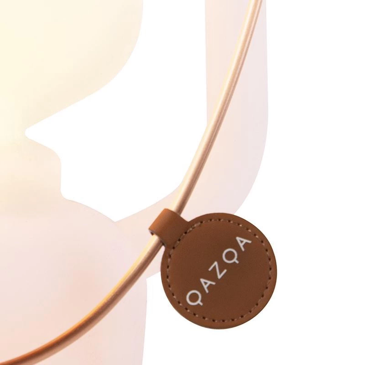 QAZQA Storm - Moderne LED Dimbare Staande Buitenlamp | Staande Lamp Voor Buiten Met Dimmer - 1 Lichts - H 300 Mm - Wit - Buitenverlichting - Afbeelding 3