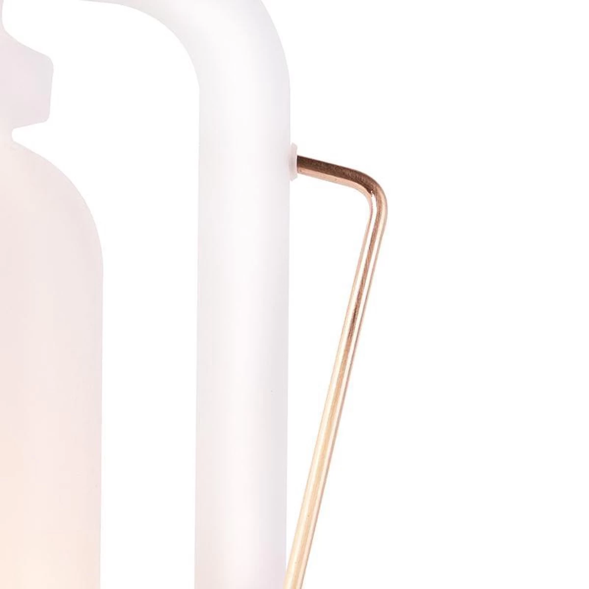 QAZQA Storm - Moderne LED Dimbare Staande Buitenlamp | Staande Lamp Voor Buiten Met Dimmer - 1 Lichts - H 300 Mm - Wit - Buitenverlichting - Afbeelding 4