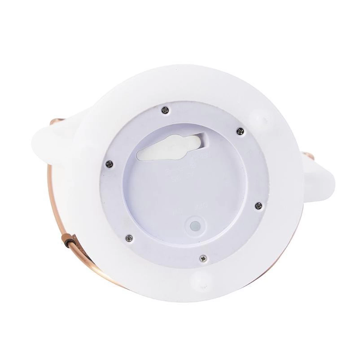 QAZQA Storm - Moderne LED Dimbare Staande Buitenlamp | Staande Lamp Voor Buiten Met Dimmer - 1 Lichts - H 300 Mm - Wit - Buitenverlichting - Afbeelding 8