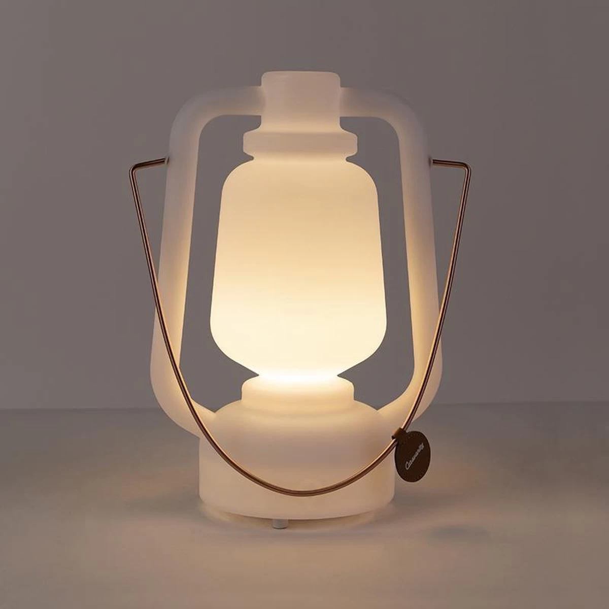 QAZQA Storm - Moderne LED Dimbare Staande Buitenlamp | Staande Lamp Voor Buiten Met Dimmer - 1 Lichts - H 300 Mm - Wit - Buitenverlichting - Afbeelding 19