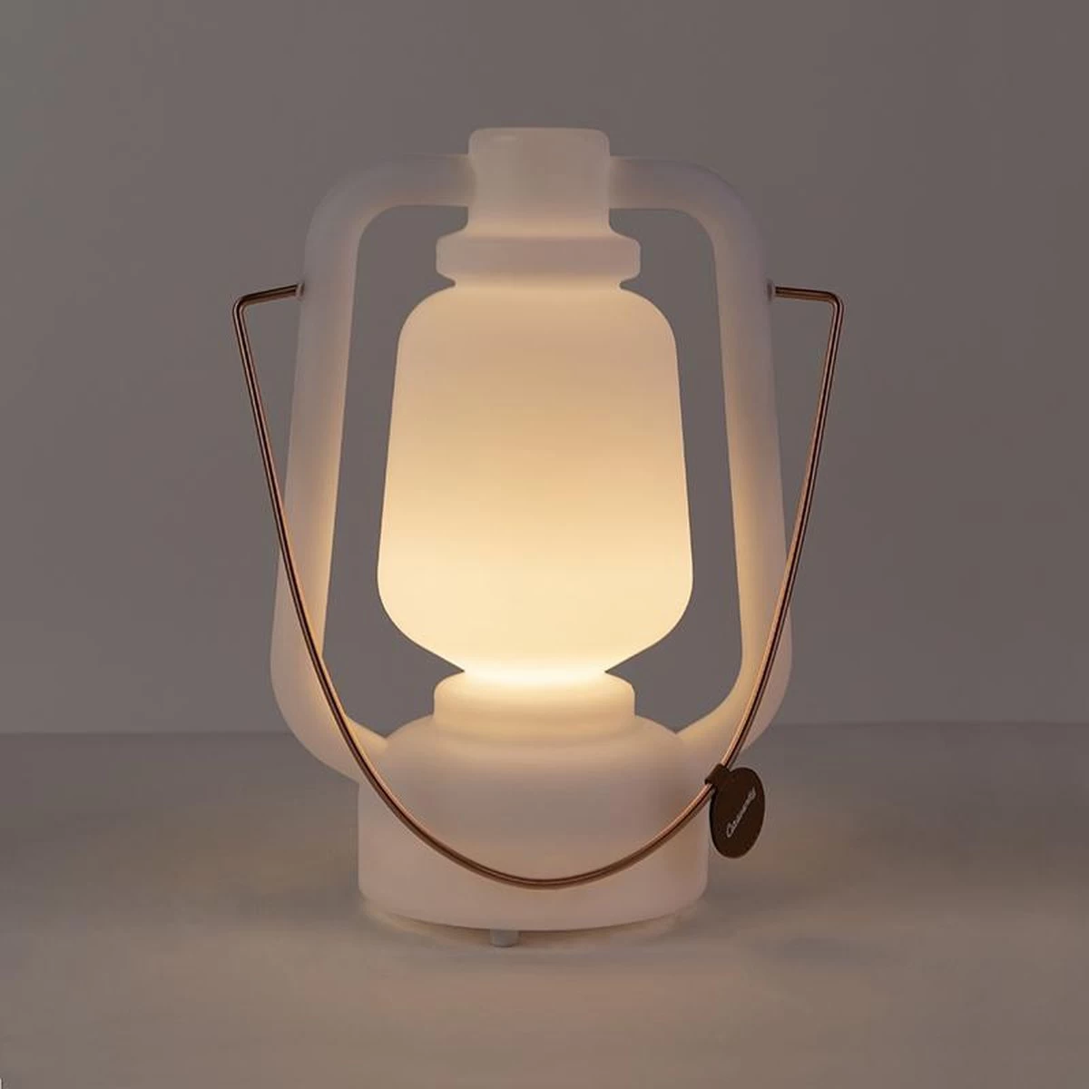 QAZQA Storm - Moderne LED Dimbare Staande Buitenlamp | Staande Lamp Voor Buiten Met Dimmer - 1 Lichts - H 300 Mm - Wit - Buitenverlichting - Afbeelding 20