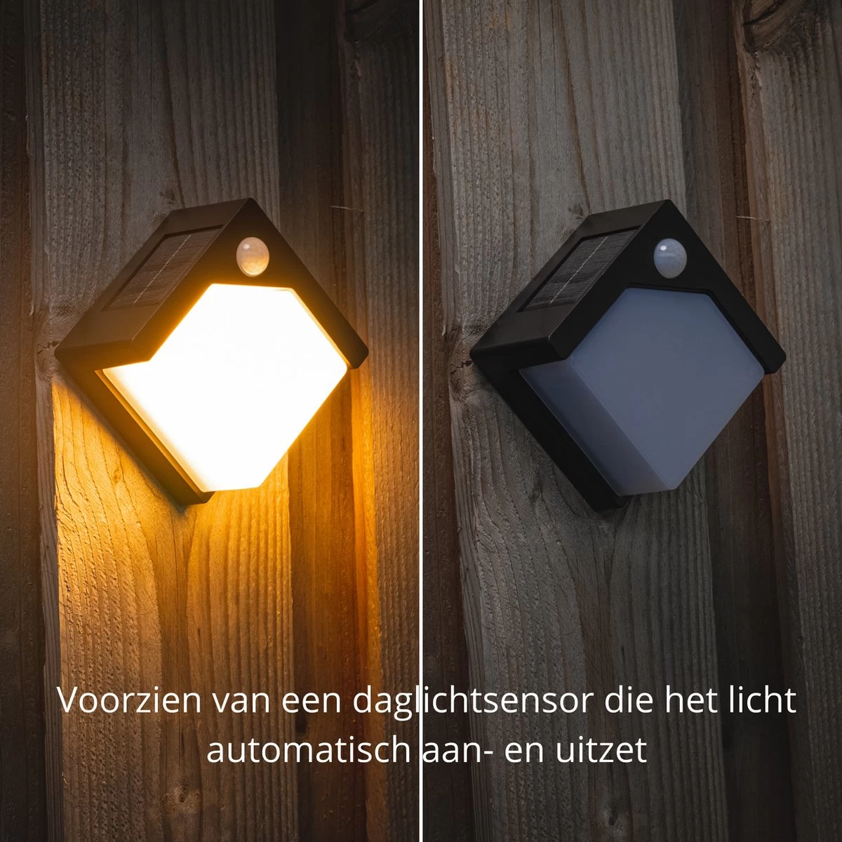 3-Pack Draadloze Solar Buitenlampen Met Bewegingssensor - Trapverlichting Buiten - Schuttingverlichting - Afbeelding 6