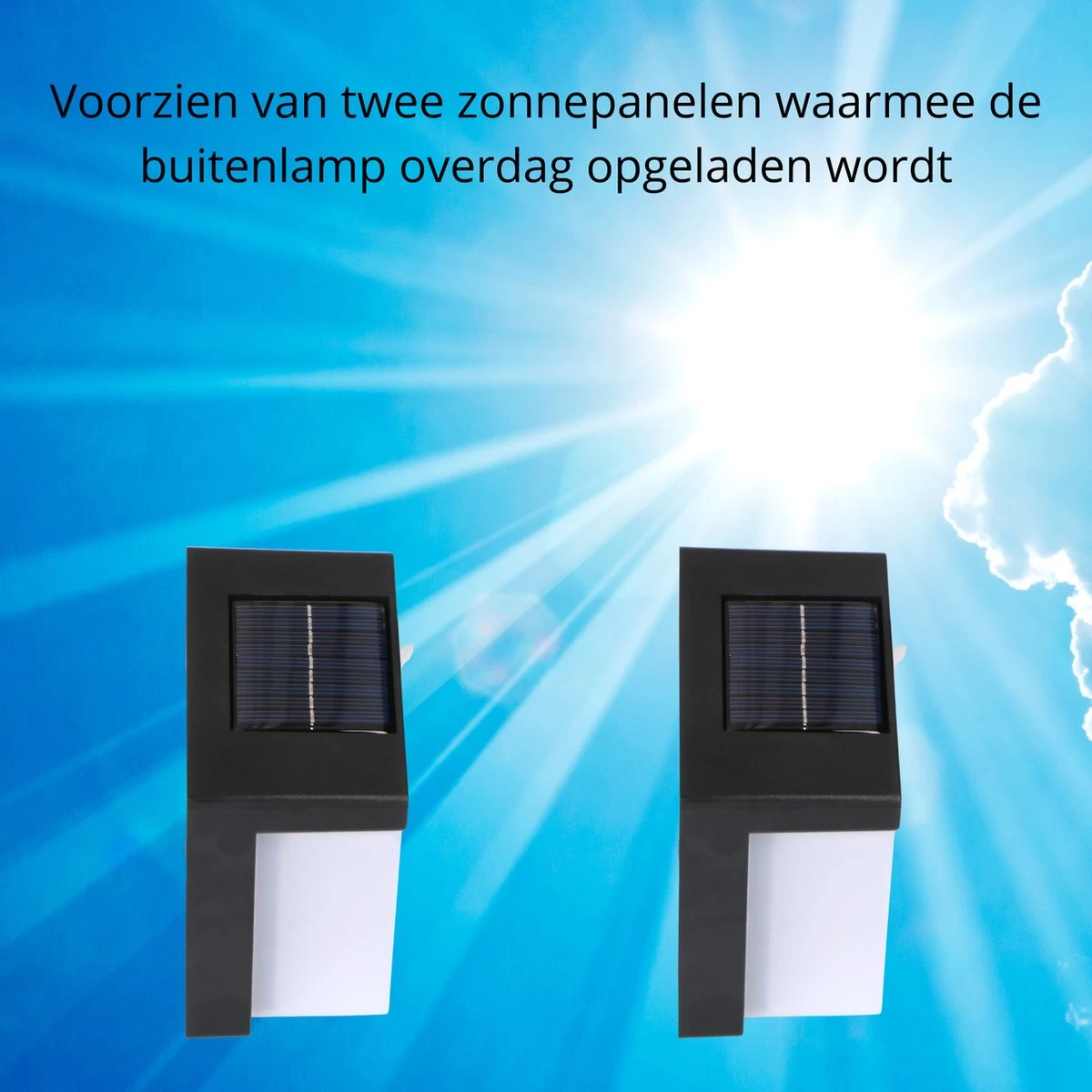 3-Pack Draadloze Solar Buitenlampen Met Bewegingssensor - Trapverlichting Buiten - Schuttingverlichting - Afbeelding 9