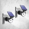 Panta Safe Light Solar LED Twin Pack - 8 High-power LED's - Tot 7,5 Meter Bereik - Weerbestendig & Robuust - Uitschakelfunctie - Daglichtsensor