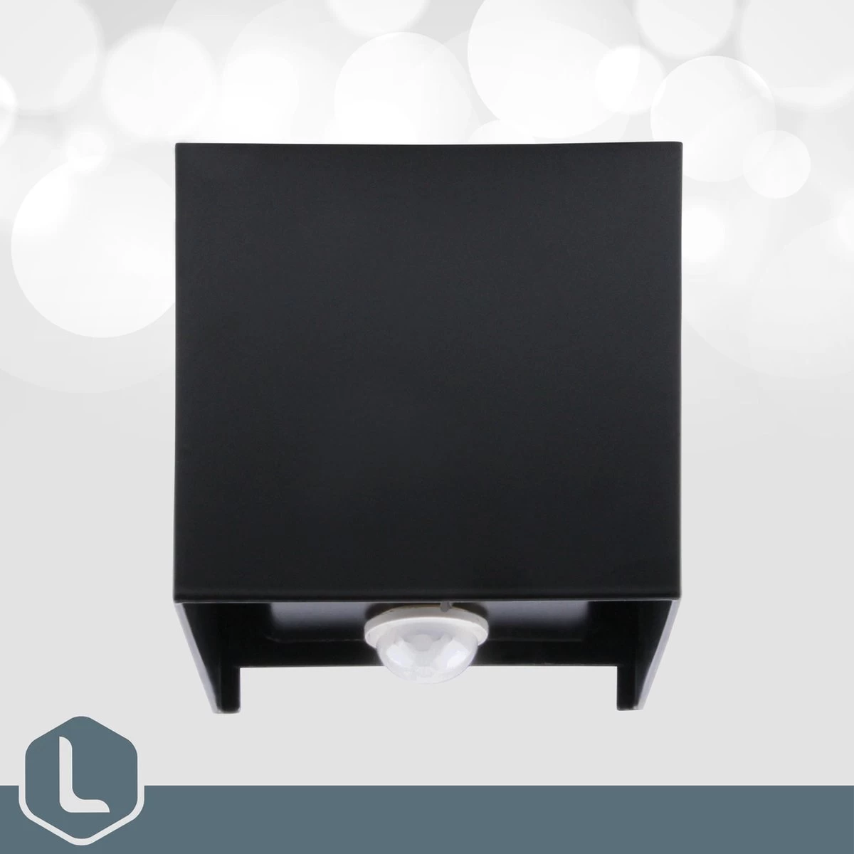 Lura Life - Design Wandlamp Kubus Met Bewegingssensor - LED - Zwart - 3000K Warm Wit - IP65 Waterdicht - Muurlamp - Geschikt Voor Binnen & Buiten - Motion Sensor - Afbeelding 10