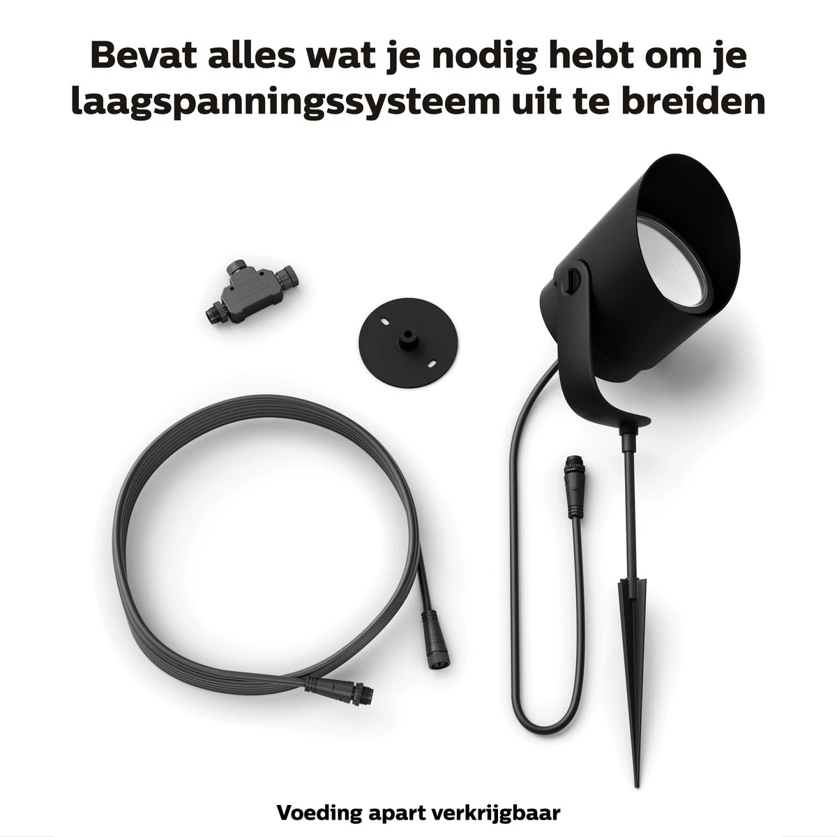 Philips Hue Lily XL-tuinspot - Wit En Gekleurd Licht - Zwart - Laagspanning - Afbeelding 7