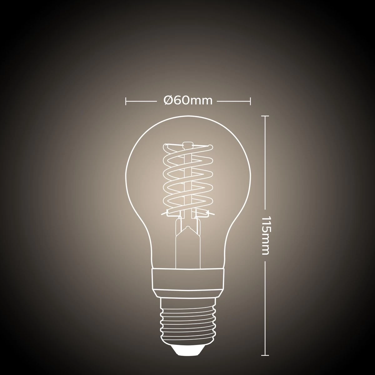 Philips Mygarden Hammock Wandlamp Buiten - Muurlamp - Tuinverlichting LED Buiten - Buitenlamp - Incl. Philips Hue White Filament Standaardlamp E27 - Zwart - Afbeelding 9