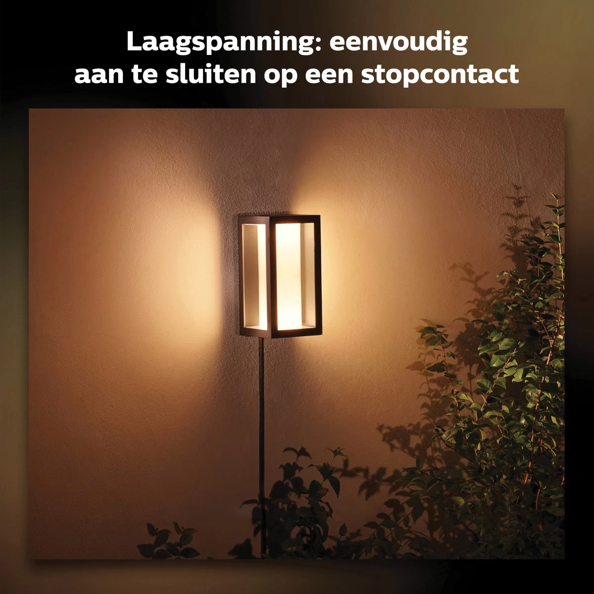 Philips Hue Impress Muurlamp - Wit En Gekleurd Licht - Zwart - Laagspanning - Afbeelding 5