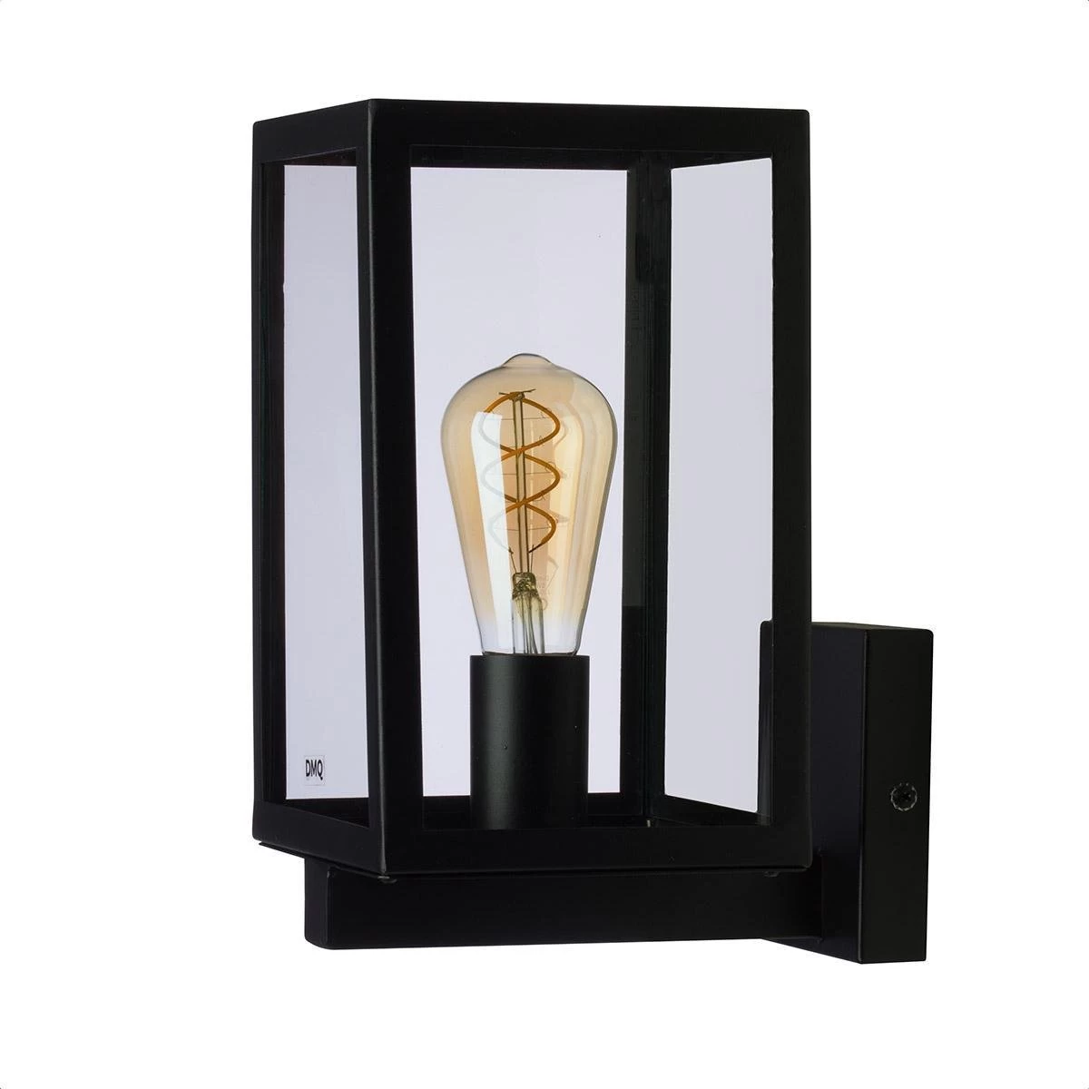 DMQ Buitenlamp Boston - Lantaarn Zwart IP44 - Voordeur - Wand / Hanglamp - Afbeelding 2
