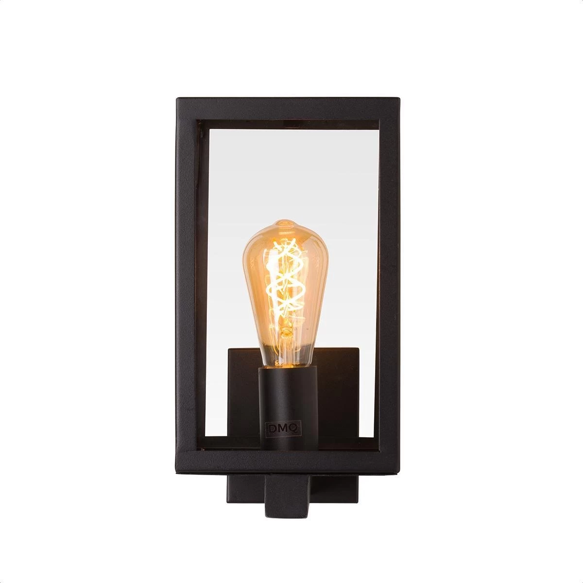 DMQ Buitenlamp Boston - Lantaarn Zwart IP44 - Voordeur - Wand / Hanglamp - Afbeelding 4