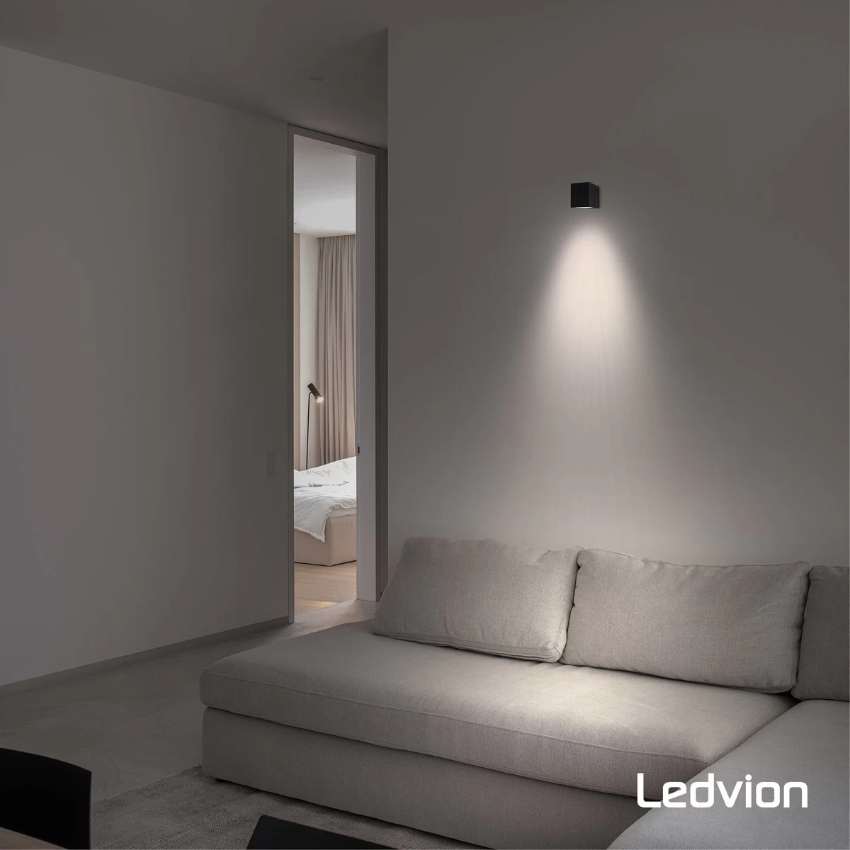 Ledvion Hydra - Wandlamp Buiten - Zwart - GU10 Fitting - IP54 - Afbeelding 4