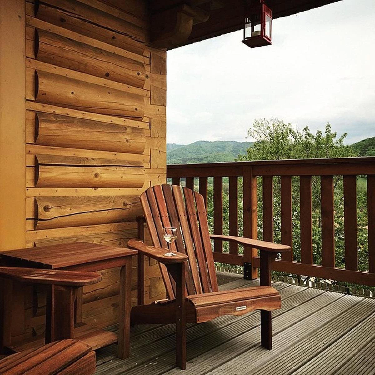 MaximaVida Adirondack Tuinstoel Toronto Oil - Uit Exclusief Mahoniehout - Afbeelding 3