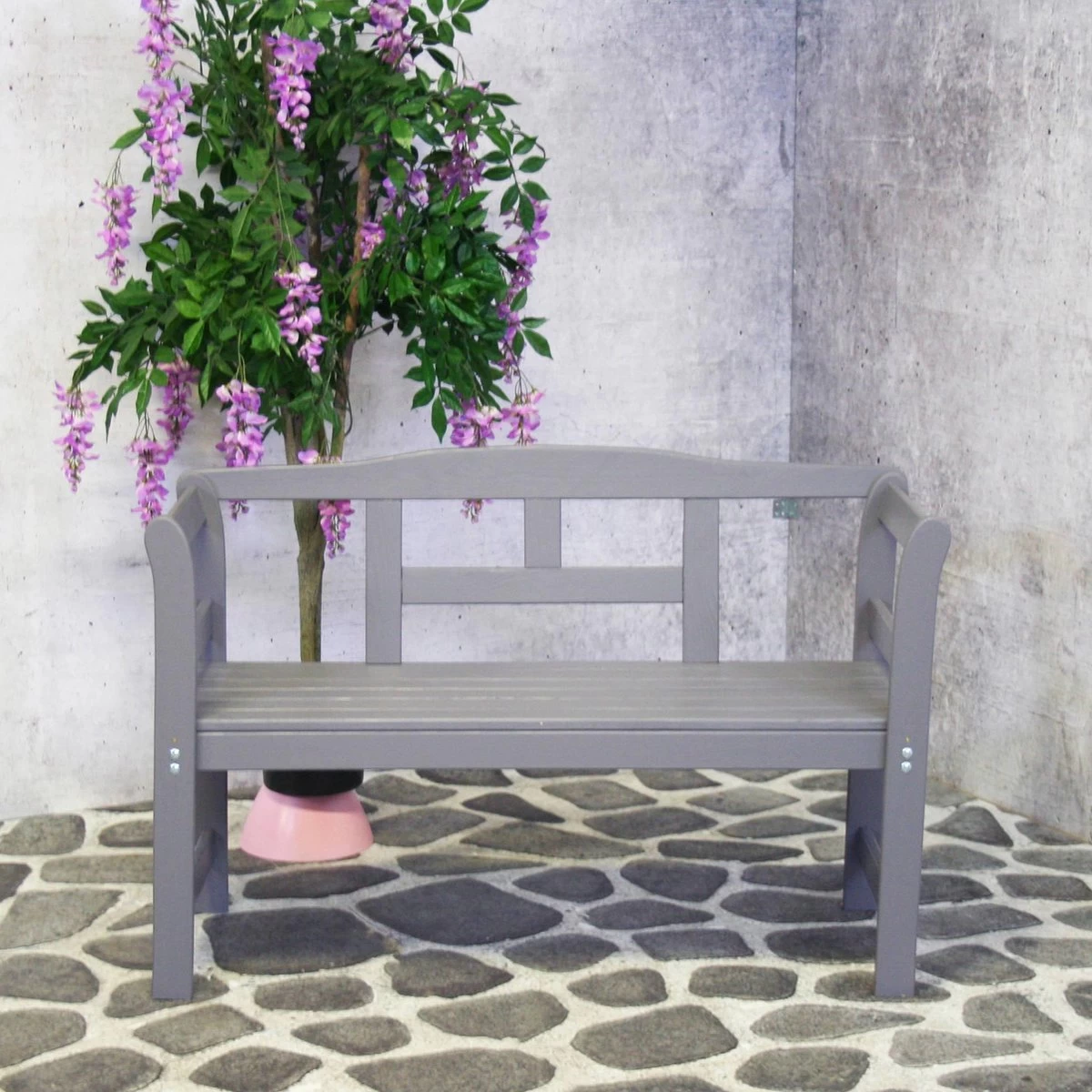 SenS-Line Friesen Tuinbank - Hout - Grijs - Afbeelding 6