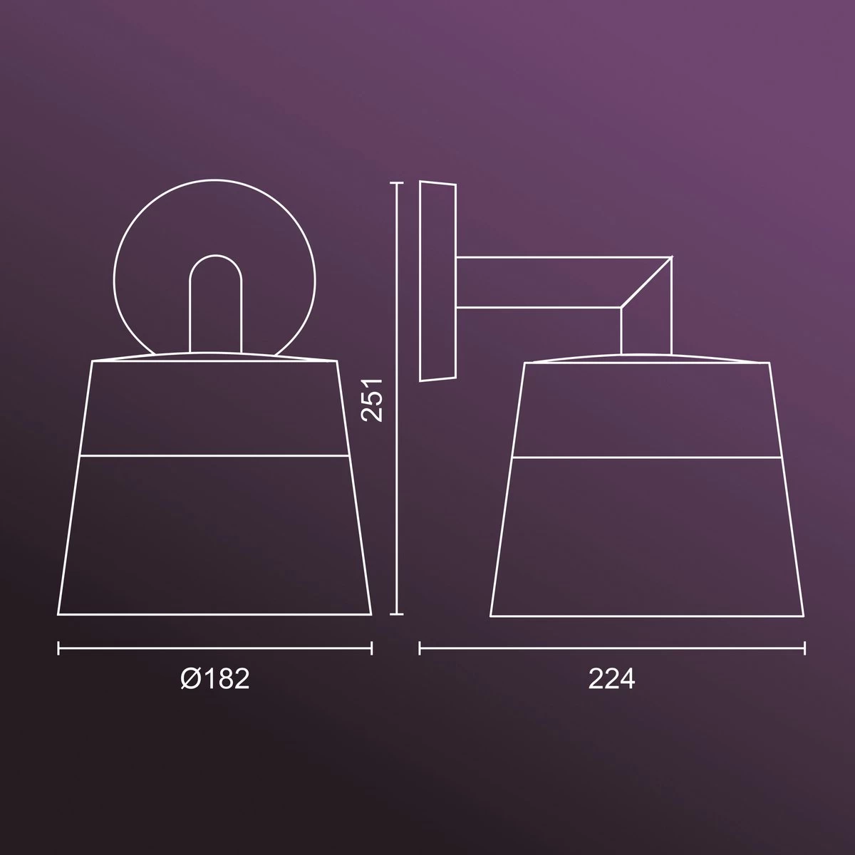 Philips Hue Attract Muurlamp - Wit En Gekleurd Licht - Zwart - Afbeelding 8