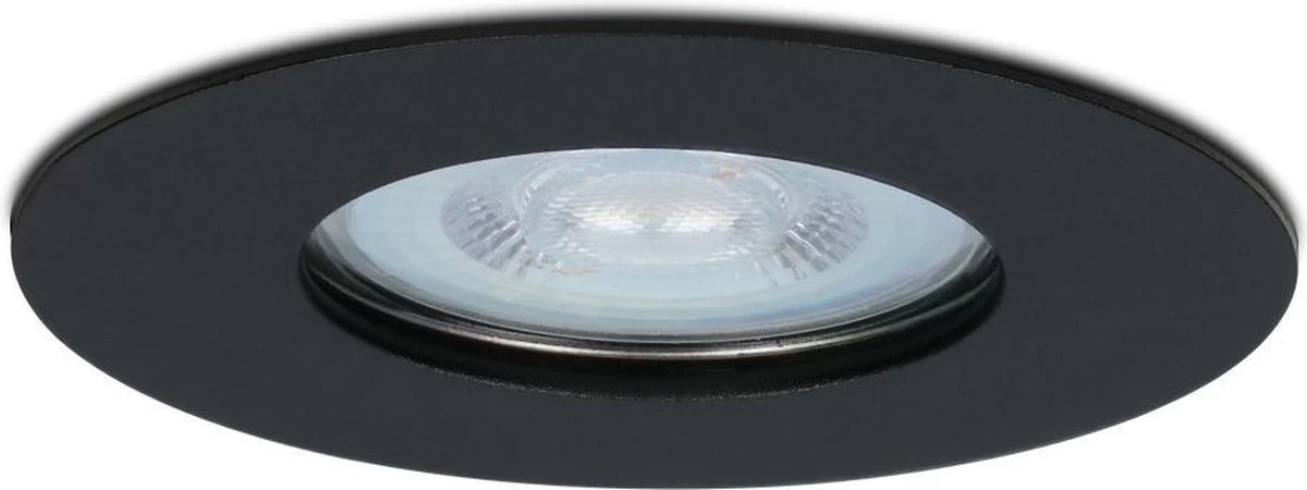 HOFTRONIC™ LED Inbouwspots 3 Spots - Zwart - Rond - IP65 - GU10 - Dimbaar - Spot Bari - 5 Watt 2700K Warm Wit - Afbeelding 6