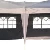 Partytent 3x6m Easy Up - 6 Zijwanden - Grijs