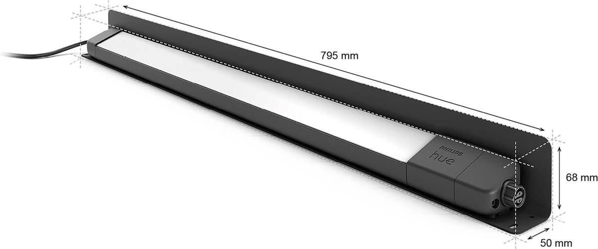 Philips Hue Amarant Verstraler - Wit En Gekleurd Licht - Zwart - Laagspanning - Afbeelding 11