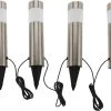 Pro Garden ProGarden Tuinlampen 4 St LED 6.3x37.5 Cm