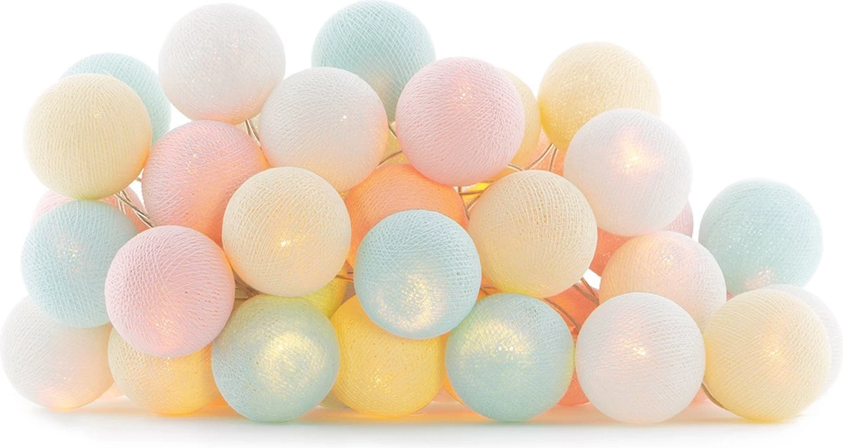 Cotton Ball Lights Regular Lichtslinger Pastel - Pastel 20 - Afbeelding 20
