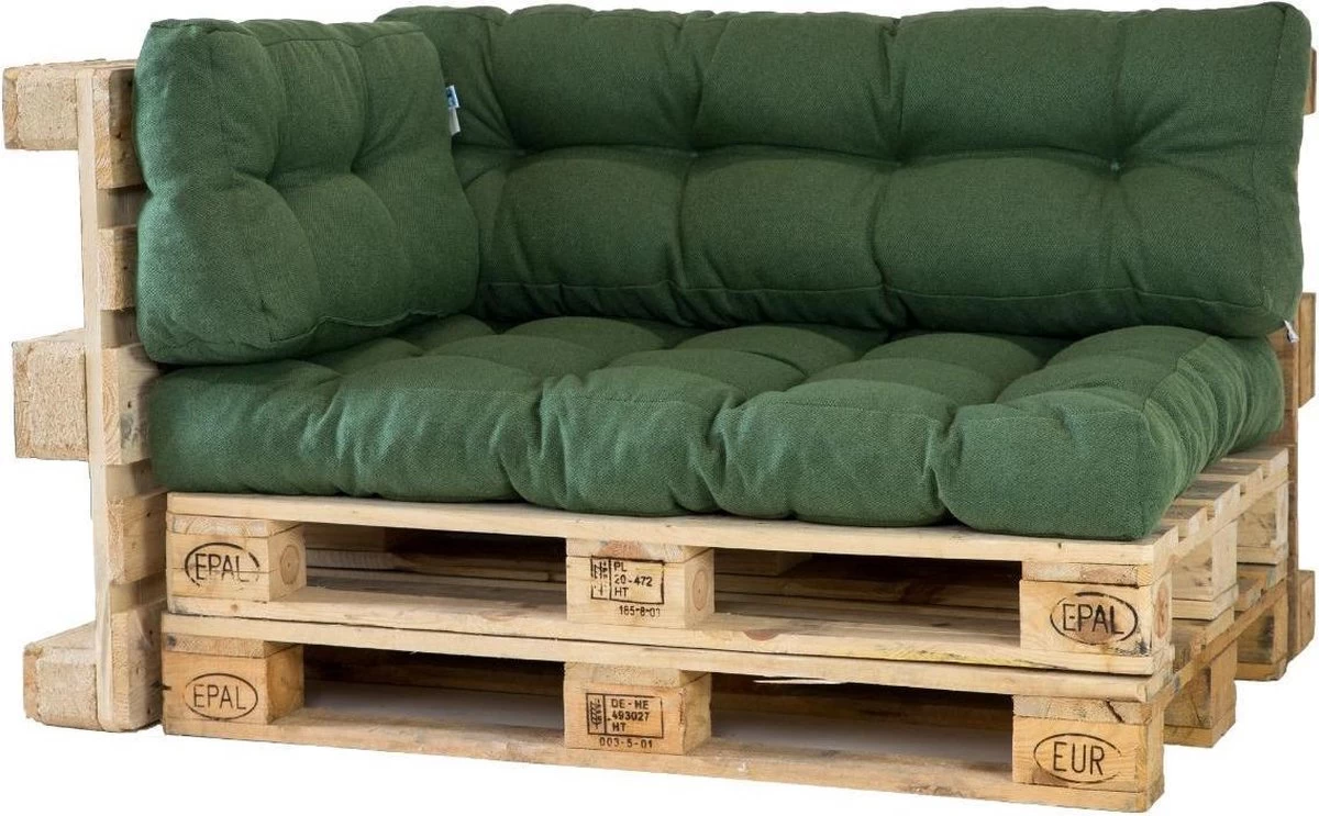 2L Home & Garden Rugkussen Metro Olijf - 60 X 40cm - Afbeelding 7