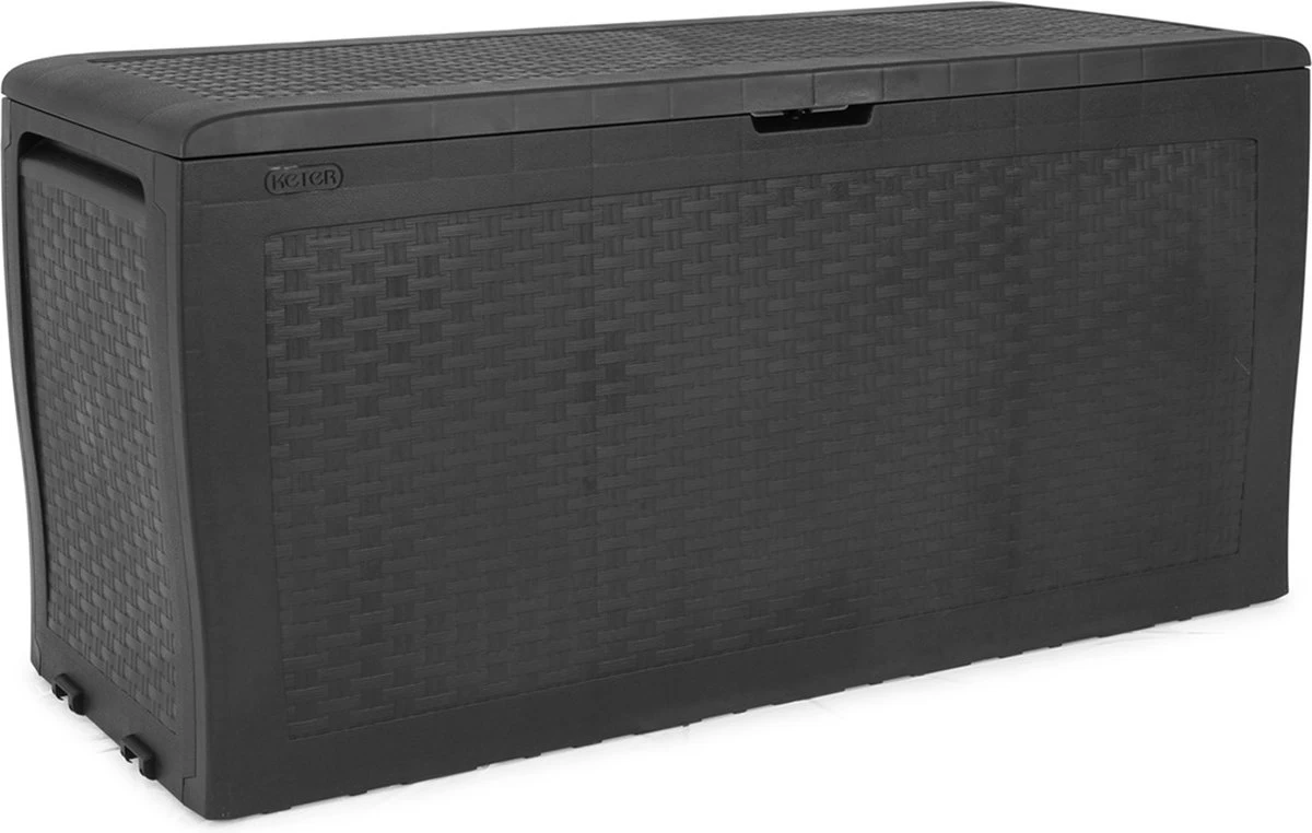 Keter Samoa Opbergbox - 270 L - 117x45x57 Cm - Grafiet - Afbeelding 13