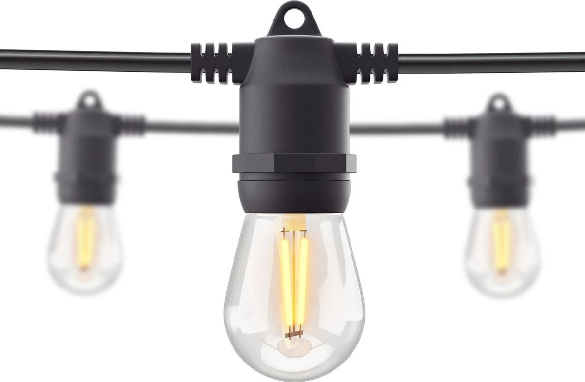 Hombli Smart Outdoor String Light 5m – Lichtsnoer Voor Buiten – Sfeerverlichting Voor In De Tuin, Balkon En Terras – Weerbestending IP65 - Afbeelding 13