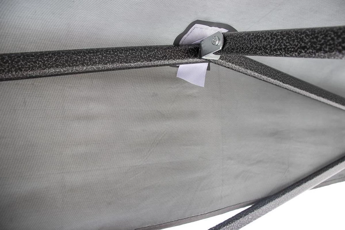 Garden Royal Easy Up Partytent 3x3 Donker Grijs - Afbeelding 7