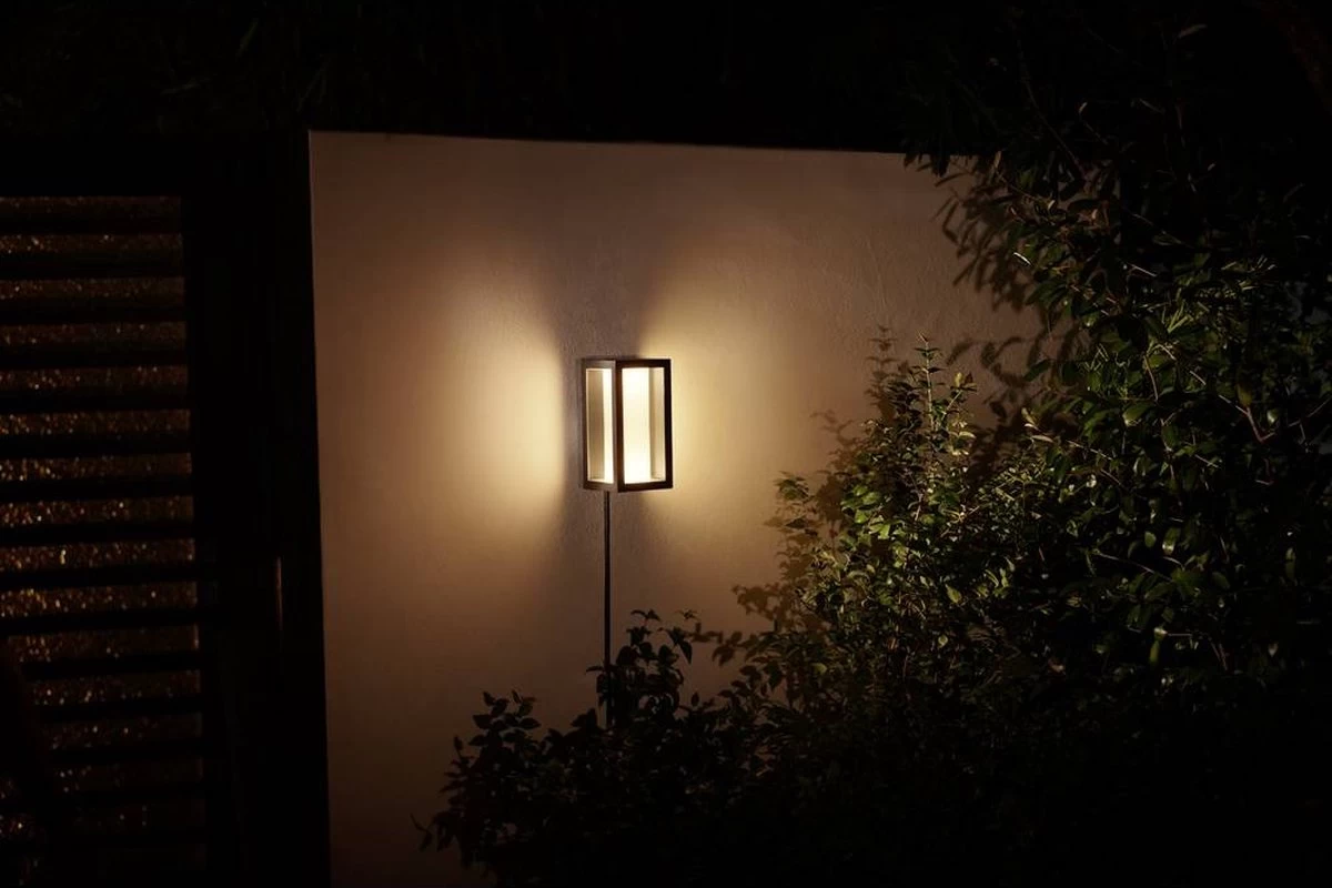 Philips Hue Impress Muurlamp - Wit En Gekleurd Licht - Zwart - Laagspanning - Afbeelding 16