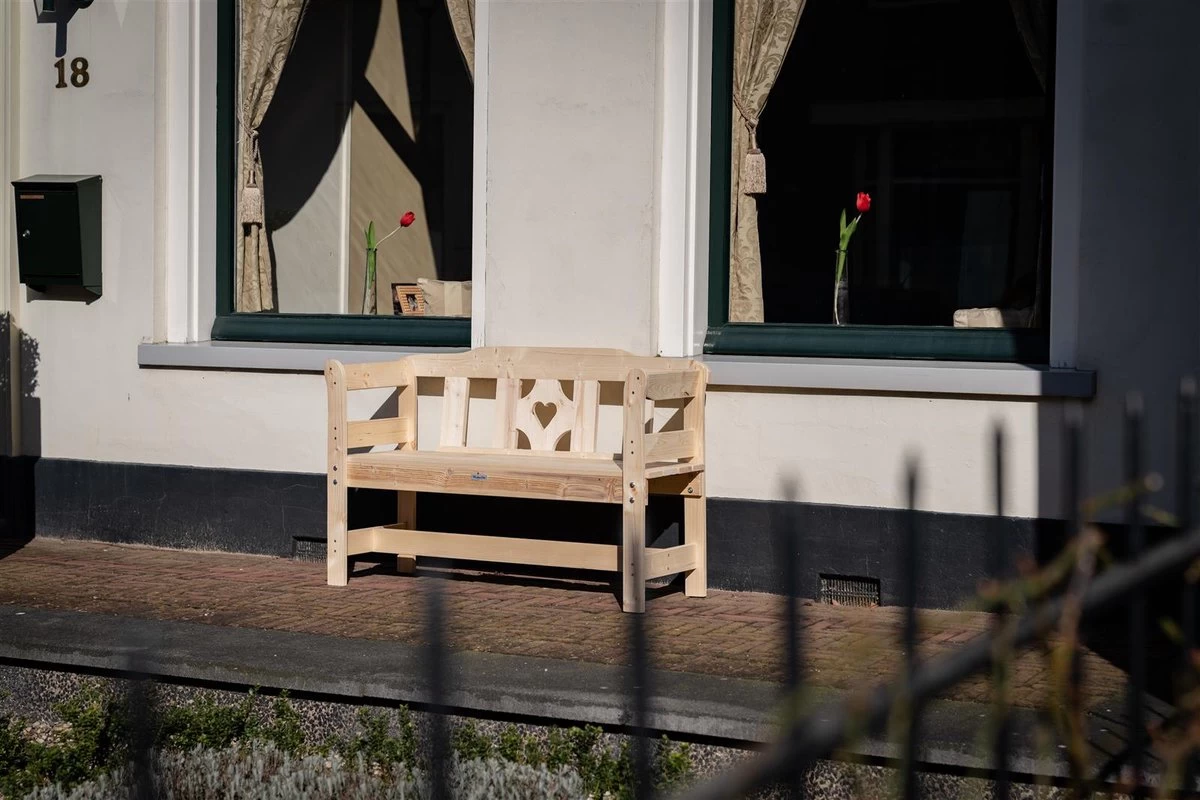 MaximaVida Tuinbank Amelie 120 Cm - FSC Vurenhout - Afbeelding 4