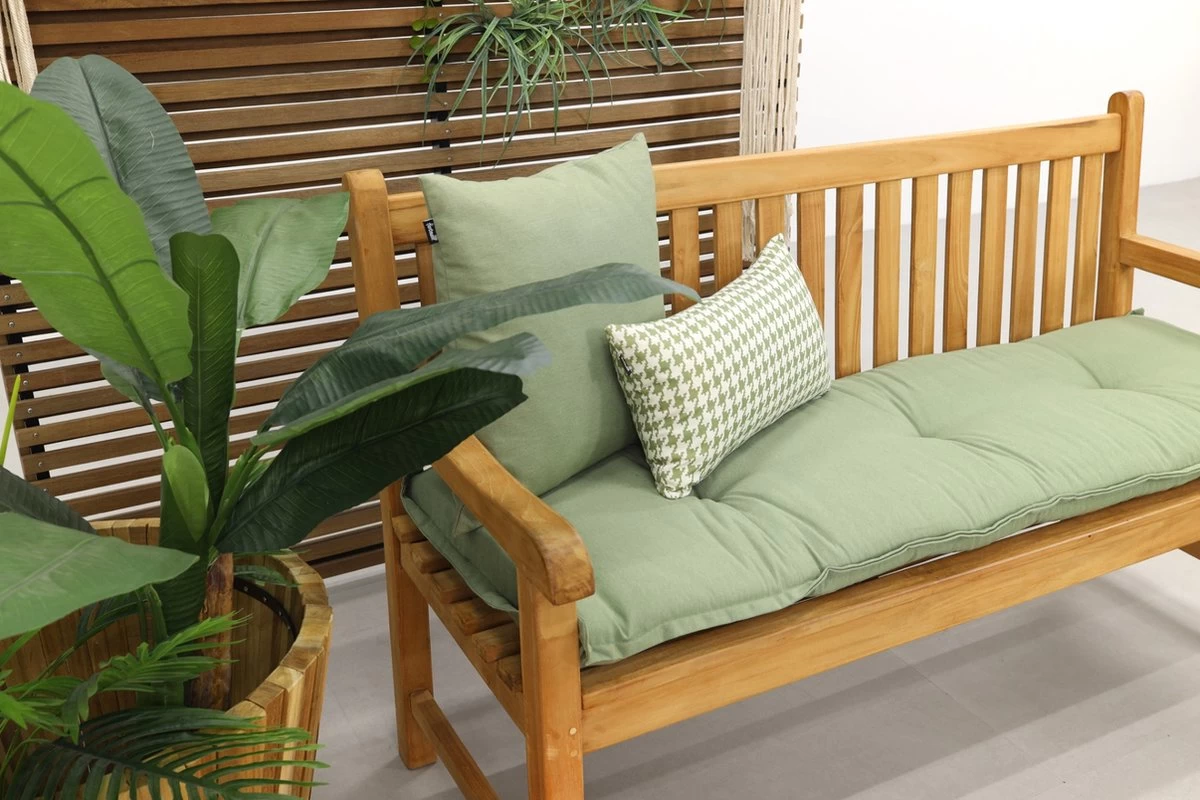 Teak Houten Tuinbank Bison - 150 Cm. - Afbeelding 5