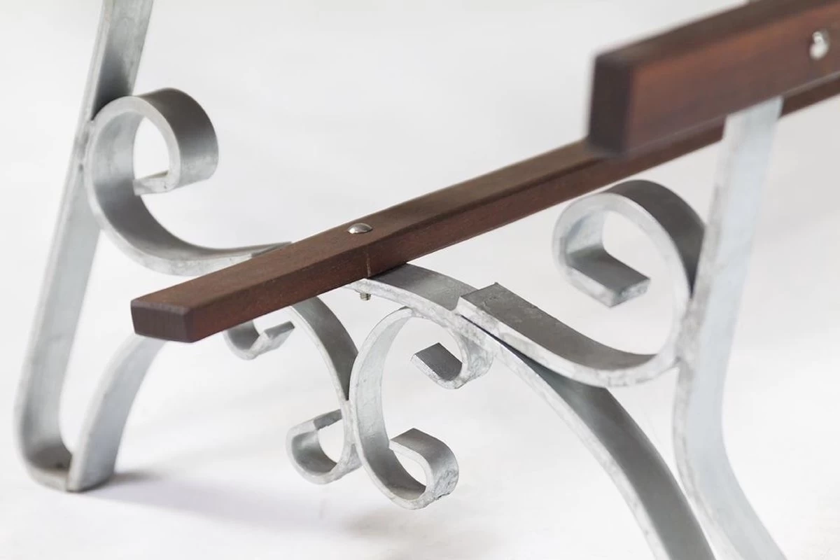 MaximaVida Tuinbank Budapest Oil 170 Cm - Uit Exclusief Mahoniehout - Afbeelding 2