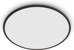 Philips SuperSlim SceneSwitch Plafondlamp - Zwart - 15W - IP54