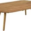 BUITEN Living Seville Lounge Tuintafel | Hardhout | 97x57cm - Ovale Tuintafel