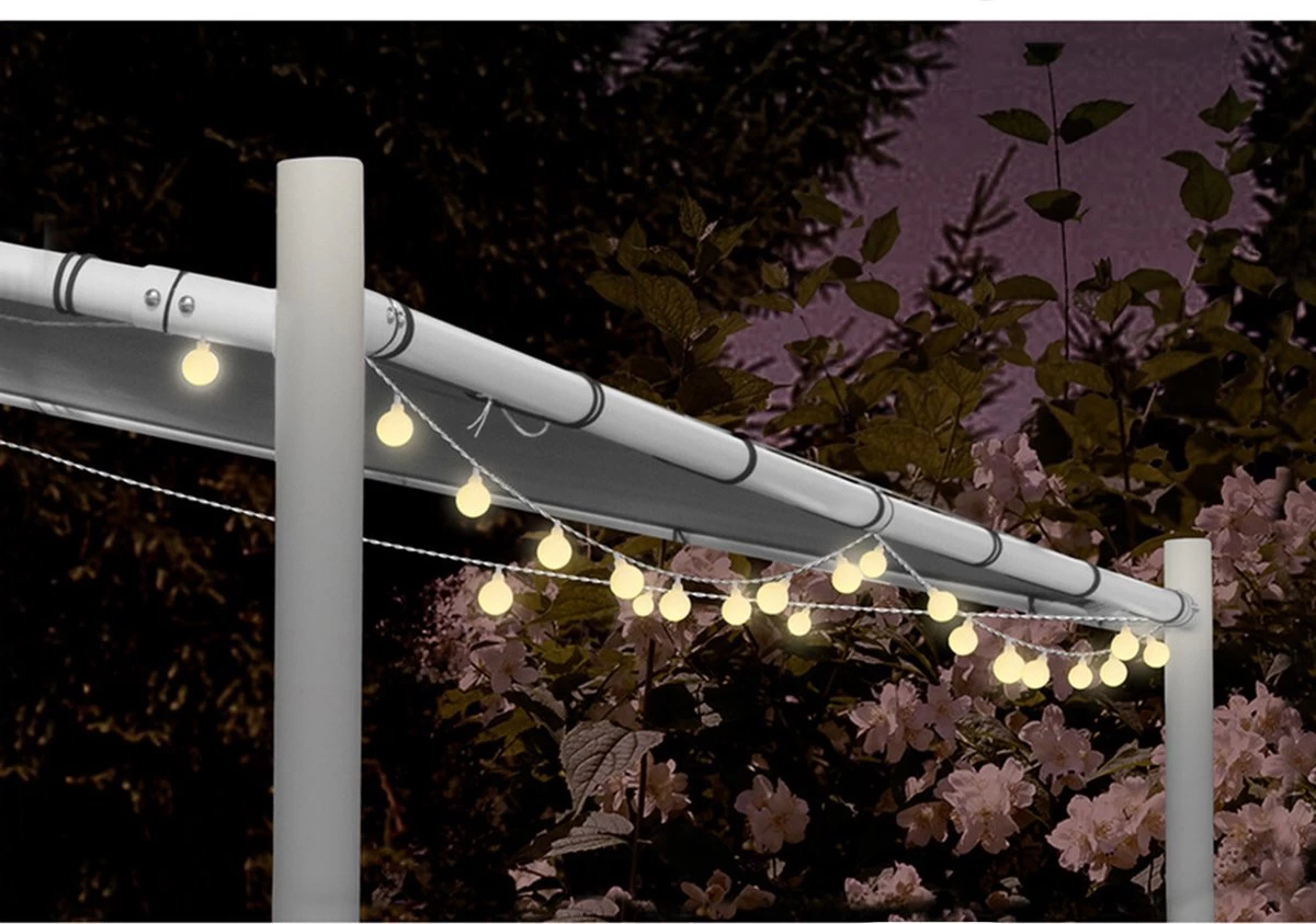 Feestverlichting - 80 Lampen - 16 Meter - Warm-wit