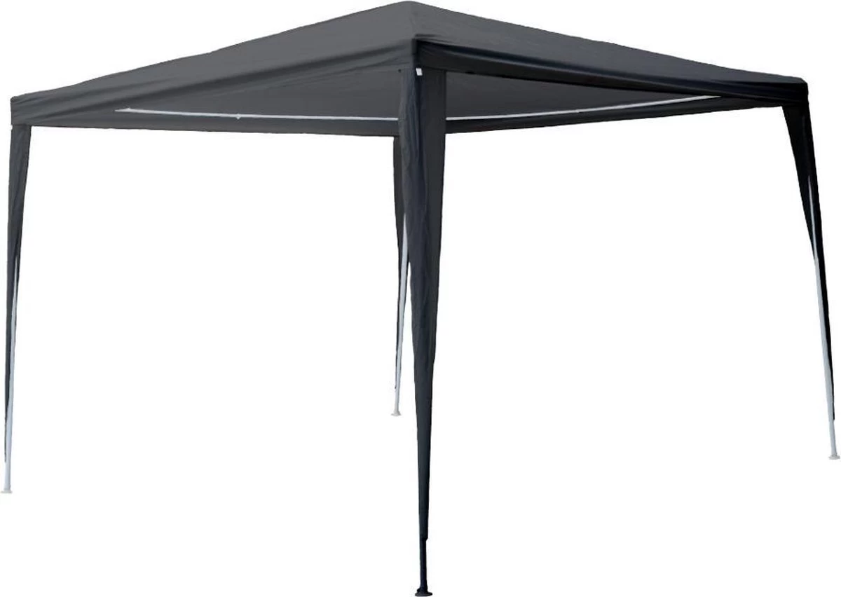 Garden Royal Partytent 3x3m Grijs Met 2 Zijwanden - Afbeelding 3