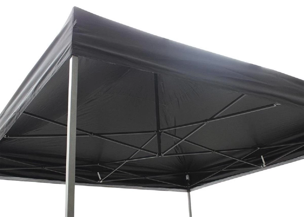 MaxxGarden Easy-up Partytent - 3x3m - Standaard - Waterdicht - Opvouwbaar - Inclusief Draagtas - Antraciet - Afbeelding 6